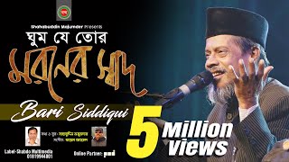 Bari Siddiqui  Ghum Je Re Tor  ঘুম যে রে তোর  বারী সিদ্দিকী  Tribute To Legend  Shabdo [upl. by Joshia]