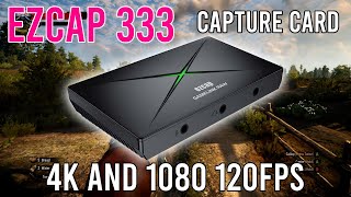 Review of Cheap EZCAP 333 Capture Card with 4k and 1080P 120FPS features [upl. by Nylsaj583]