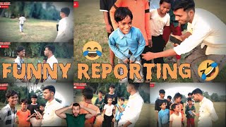 video Funny reporting comedy video reporter [upl. by Forras663]