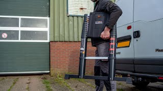 Meet the Batavia 381M Professional Telescopic Ladder💪 [upl. by Malena]