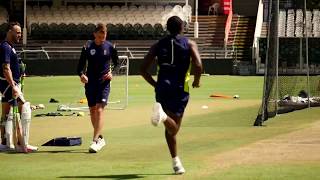 KAGISO RABADA KG FURIOUS BOWLING PRACTICE IN NETS 018 IN REAL SPEED 150 KPH [upl. by Preuss]