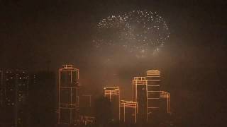 New Year Countdown and fireworks 2019 Philippines [upl. by Ferwerda]