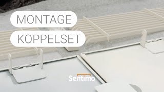 Montage van een koppelset  Radiatorbekleding  Sentimo [upl. by Gamber]