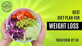 7 Day Weight Loss Vegetarian Diet Plan For Indian  Weight Loss Diet Plan [upl. by Ettezus596]