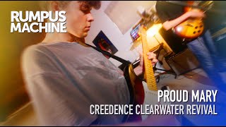 Proud Mary Live Cover  CCR Creedence Clearwater Revival  Rumpus Machine  Live Classic Rock Band [upl. by Arrakat]