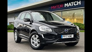 Used Volvo XC60 20 T5 SE Nav Auto Euro 6 in Black  PF17KWZ  Motor Match Stafford [upl. by Rourke516]