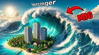 JEG blev en KÆMPE TSUNAMI BØLGE 🌊 [upl. by Stanfill]