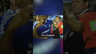 Drogba is furious because of the referees mistakes shorts [upl. by Ainod361]