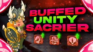 BUFFED SACRIER IN DOFUS UNITY [upl. by Werdnael]