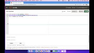408 Oracle Live Sql tablas del usuario HR [upl. by Chadbourne]