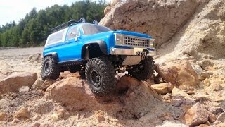 RC Scale Axial SCX10 with Portal Axles and Overdrive Offroad Trial [upl. by Lefton198]