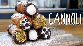 Homemade Cannoli  Taste the World 10 [upl. by Yatnahs]