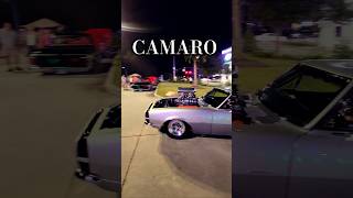 Silver Streak Blown 67 Pro Street Chevy Camaro 🏝 Cruisin the Coast 2024 chevrolet carshow loud [upl. by Winther]