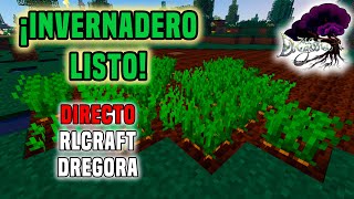 ¡Invernadero Animales y Vinos en RLCraft Dregora 🍇🌾🐄 [upl. by Bronny]