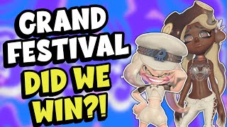 Team Present Reacts to Grand Festival Splatfest Results [upl. by Laforge541]