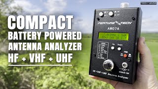 A Compact Battery Powered Antenna Analyzer For HF To UHF [upl. by Lissi883]