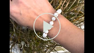 DIY Smykkeguide Armbånd med elastik  Smyksdk [upl. by Stelu862]