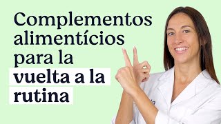 4 complementos alimenticios para volver a la rutina atidamifarma 👀🙌 [upl. by Gudrun]