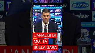 ⚽ Motta Analizza il Pareggio quotPoca Creatività Ma Difesa Solidaquot empolijuve thiagomotta juventus [upl. by Readus]