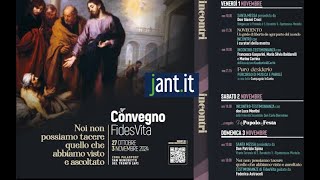 Jantit  34° CONVEGNO FIDES VITA a San Benedetto del Tronto [upl. by Vizzone]