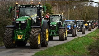 Romsey Young Farmers Tractor Run 2023 [upl. by Anonyw]