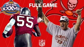 Super Bowl XXXVII quotThe Jon Gruden Bowlquot Raiders vs Buccaneers  NFL Full Game [upl. by Oiramed775]