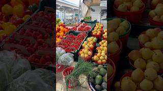 Fresh Produce at Jean Talon Market montreal quebec canada travel shorts [upl. by Hpeseoj173]