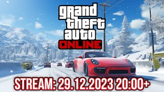 GTA ONLINE SE SNĚHEM amp Minecraft Sub Server  29122023 [upl. by Ahtabbat]