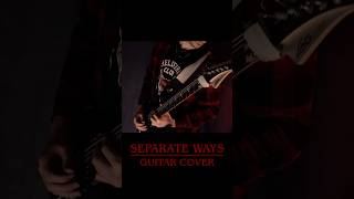 STRANGER THINGS  SEPARATE WAYS JOURNEY GUITAR COVER strangerthings journey guitarcover [upl. by Araeic]