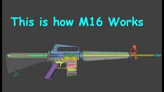 This is how M16 rifle Works  WOG [upl. by Assadah]