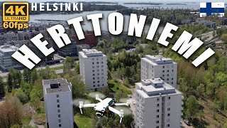 HERTTONIEMI HELSINKI 🚁 Rento upea paikka 👣 Maisema kaupunginosa ☘️Luontopolku ja luonnonsuojelualue [upl. by Rehpinnej689]