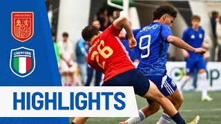 HIGHLIGHTS SPAGNA  ITALIA  Il Derby Europeo delle NAZIONALI CREATORS [upl. by Attecnoc]