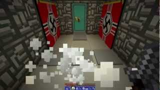 Wolfencraft Wolfenstein in Minecraft [upl. by Krutz477]