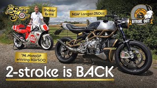 Ultimate Two Strokes  Shakey rides new Langen and his classic RGV250 motorbike [upl. by Ayotal]