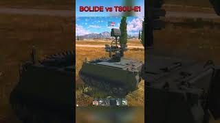 BOLIDE vs T80UE1 warthunder tankdestroyer armytank tankgame [upl. by Ijuy]