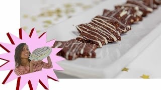 Biscotti di Natale  Stelline con Nocciole e Cacao  Senza Uova e Senza Lievito [upl. by Anyah]