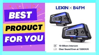 Lexin B4FMX Bluetooth Motorcycle Intercom [upl. by Innor545]