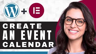 How to Add an Event Calendar in Elementor  WordPress Tutorial [upl. by Ronym]