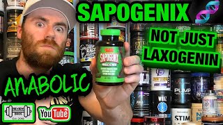 GOING ANABOLIC 🧬  ADD MUSCLE NOW SAPOGENIX REVIEW  HUGE SUPPLEMENTS  NOT JUST LAXOGENIN 🌱 [upl. by Arakihc]