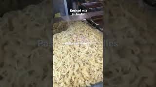 Koshari Mix  Egyptian Koshari Koshari in Jordan [upl. by Fitts673]