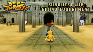 Digimon Adventure PSP  Walkthrough Subquest 10  Grand Digimon Tournament [upl. by Sillyrama]