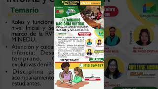 🔴📌II SEMINARIO NACIONAL PARA AUXILIARES 2024 [upl. by Erdnaxela845]