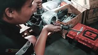 Siap Eksekusi BoreUP Nmax Old 200 Krukas Qtt Blok Head MG racing Dll Part 1 [upl. by Ruby]