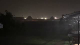 Heavy Thunderstorms with Tornados Ada Oklahoma 04272024 [upl. by Anirtek558]