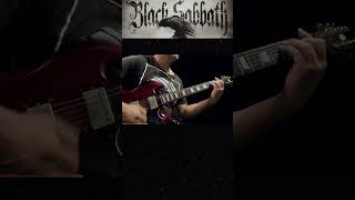 Black Sabbath guitar rocksolo guitarcover rockinroll rockcover music metal cover [upl. by Acim410]