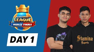 World Finals Day 1  Clash Royale League 2023 [upl. by Mable]