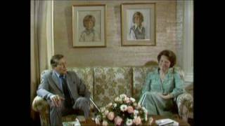 Interview met Prinses Beatrix de rol van godsdienst 1980 [upl. by Nedry550]