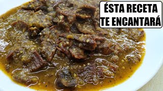 ✅GUISADO DE CECINA CARNE SECA  EN SALSA DE TOMATE   CarmenCookVlogs [upl. by Krever]