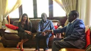 Mnangagwa Visits Ailing Morgan Tsvangirai [upl. by Zurkow]