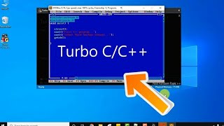 How to use Turbo C in Windows 1011 Updated 2023 [upl. by Merlin]